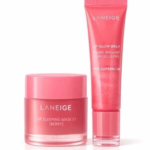 LANEIGE 2items:$19 Lip Sleeping Mask EX and Glow Balm - Pink Supernova